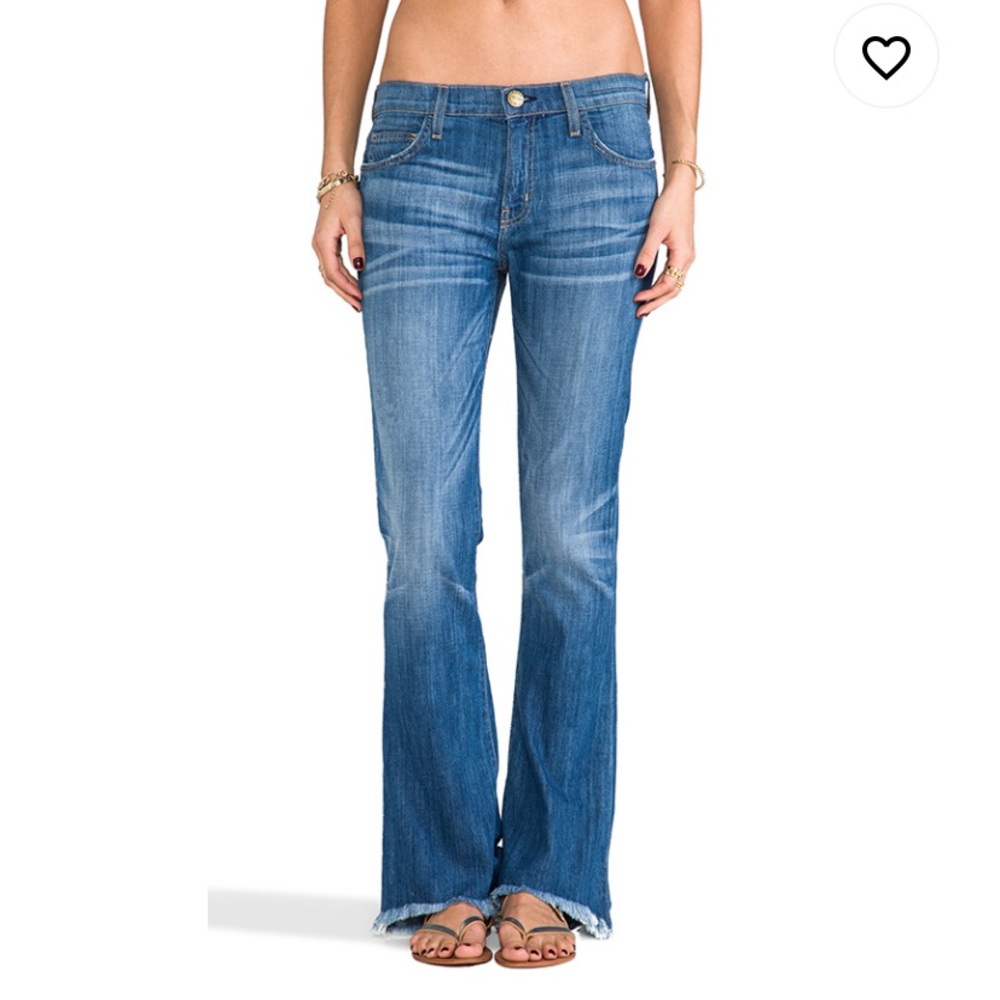 Current/Elliot flip-flop jeans